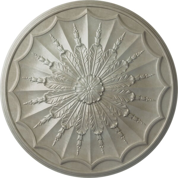 Ekena Millwork Artis Ceiling Medallion, Hand-Painted Flash Gold, 27 1/8"OD x 2 5/8"P CM27ARFLS - main